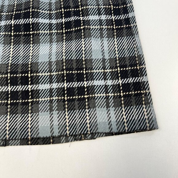 Covington Women’s Plaid Skirt Wool Blend Multicolor Size 14 New Zip - Picture 5 of 8